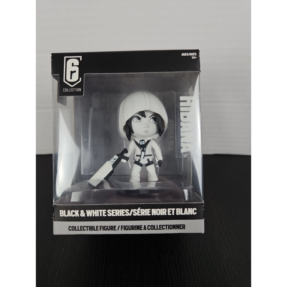 Ubisoft Rainbow Six Collection Chibi Vinyl Figure Hibana Black And White
